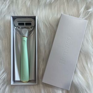 2-Pack Flamingo Mint & Gold 5-Blade Razors